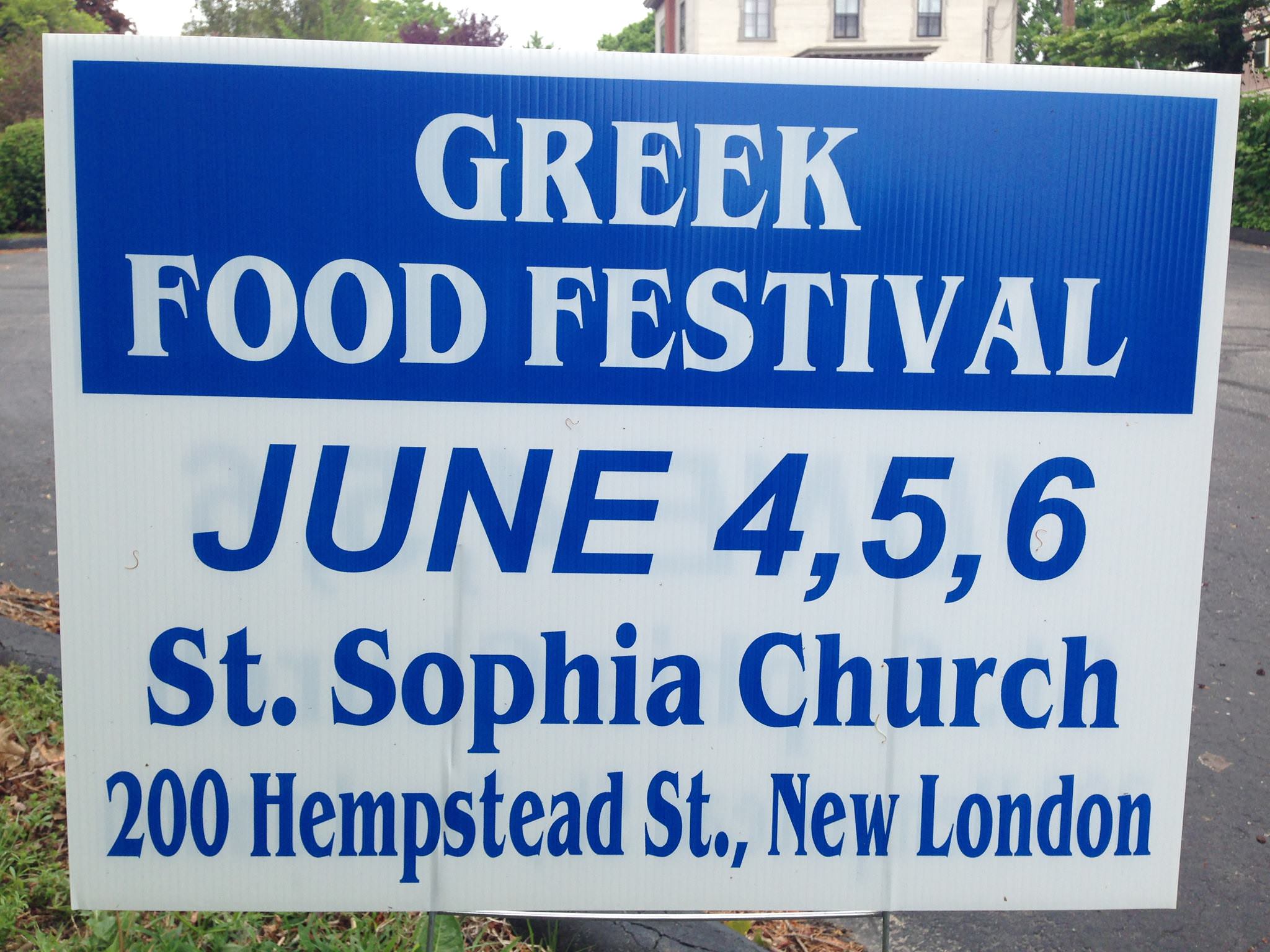 New London CT Greek Festival at Saint Sophia Church