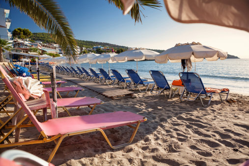 Beach on Aegina 