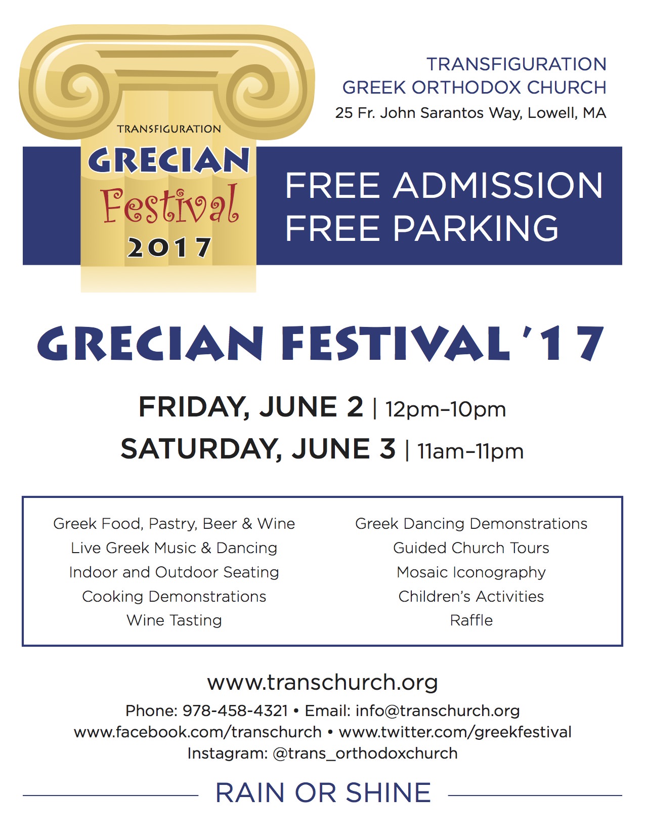Lowell Greek Festival 2025 Debra Eugenie