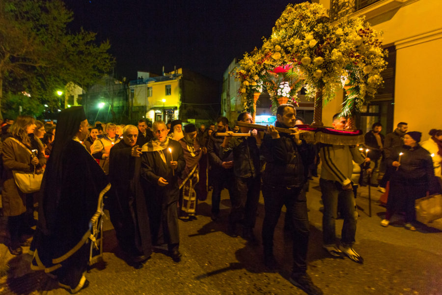 Why Do Greeks Have An Outside Procession During the Good Friday Service?