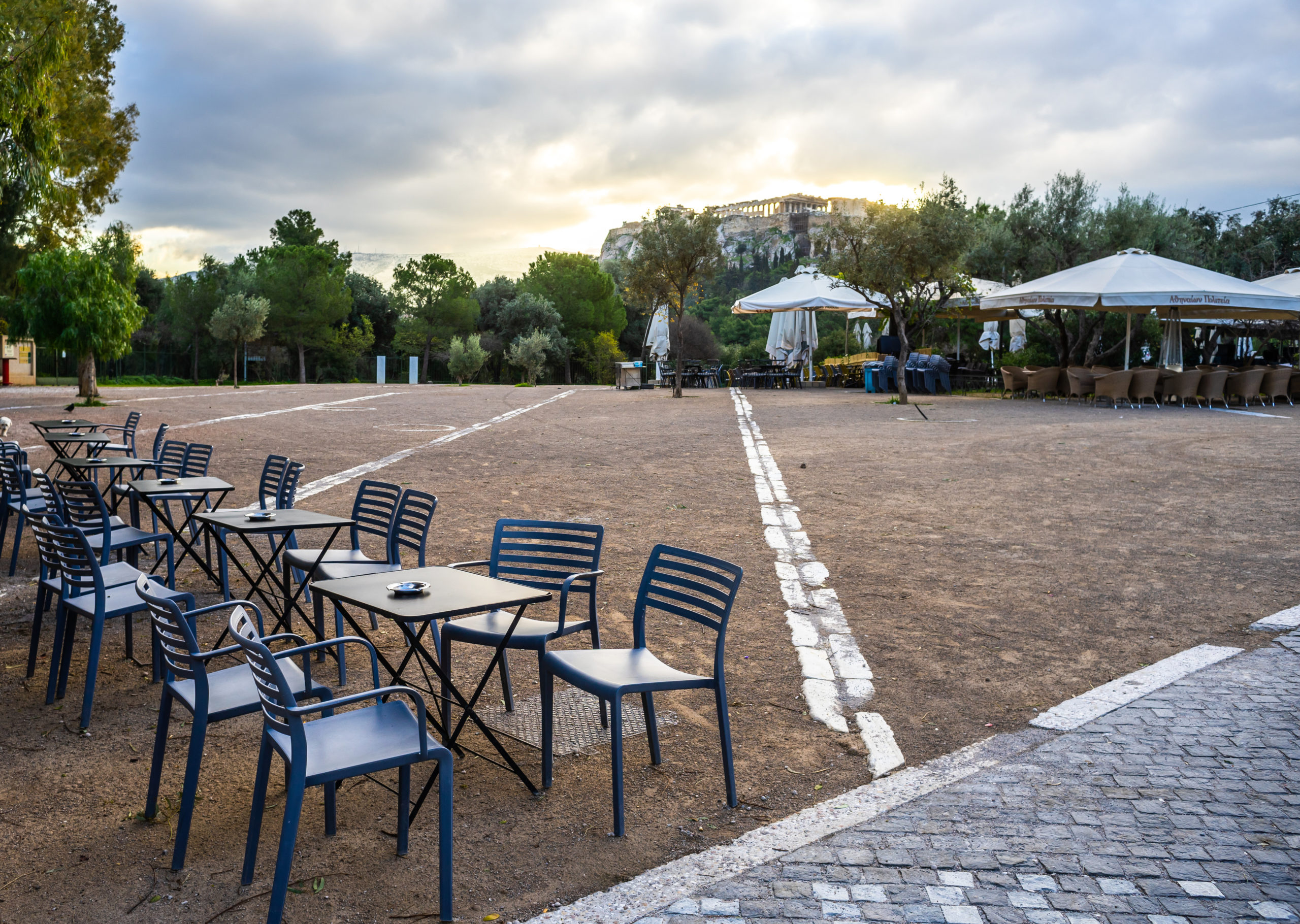 Watch a Film at the Open Air Cinema in Athens