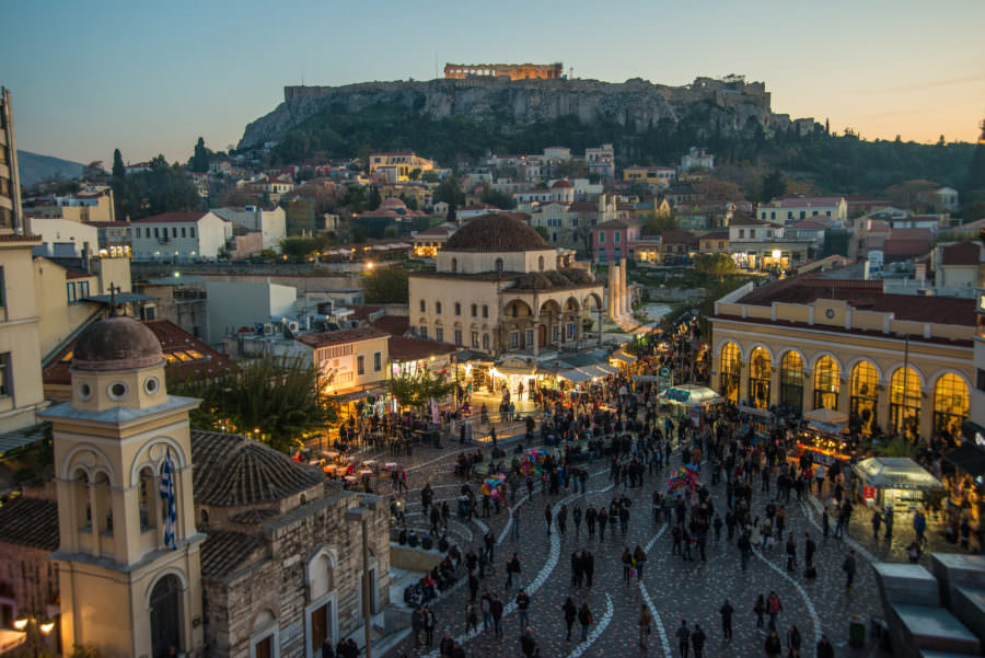 Exploring the Plaka Historical Neighborhood in Athens