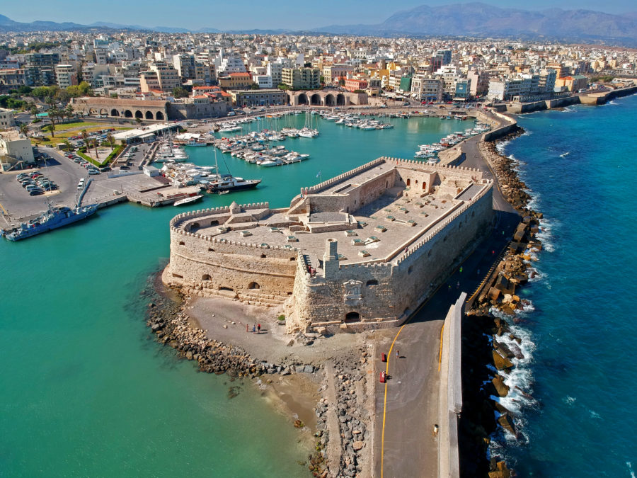 Heraklion The Largest City On The Island of Crete