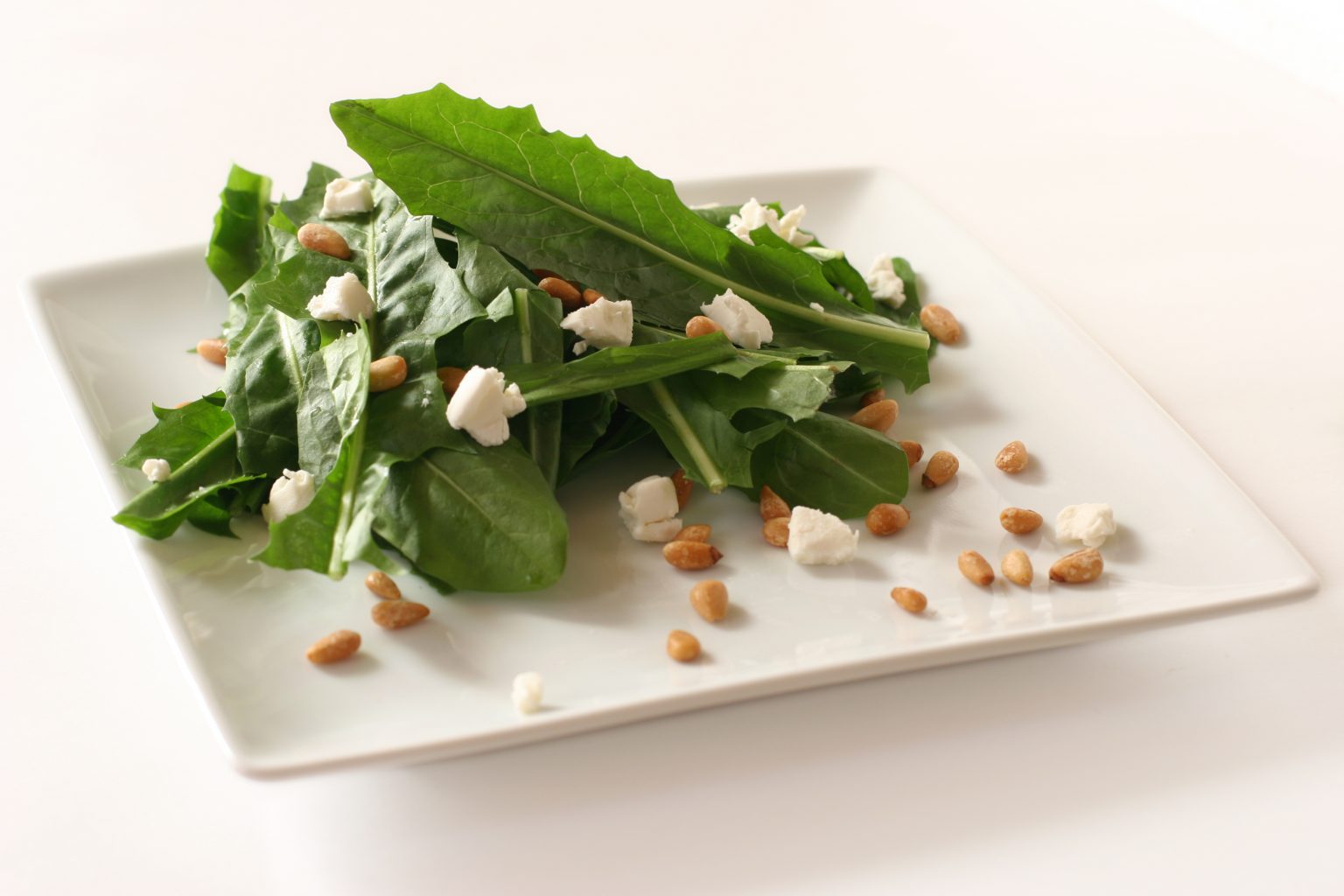 Recipe for Greek Style Dandelion Greens Salad