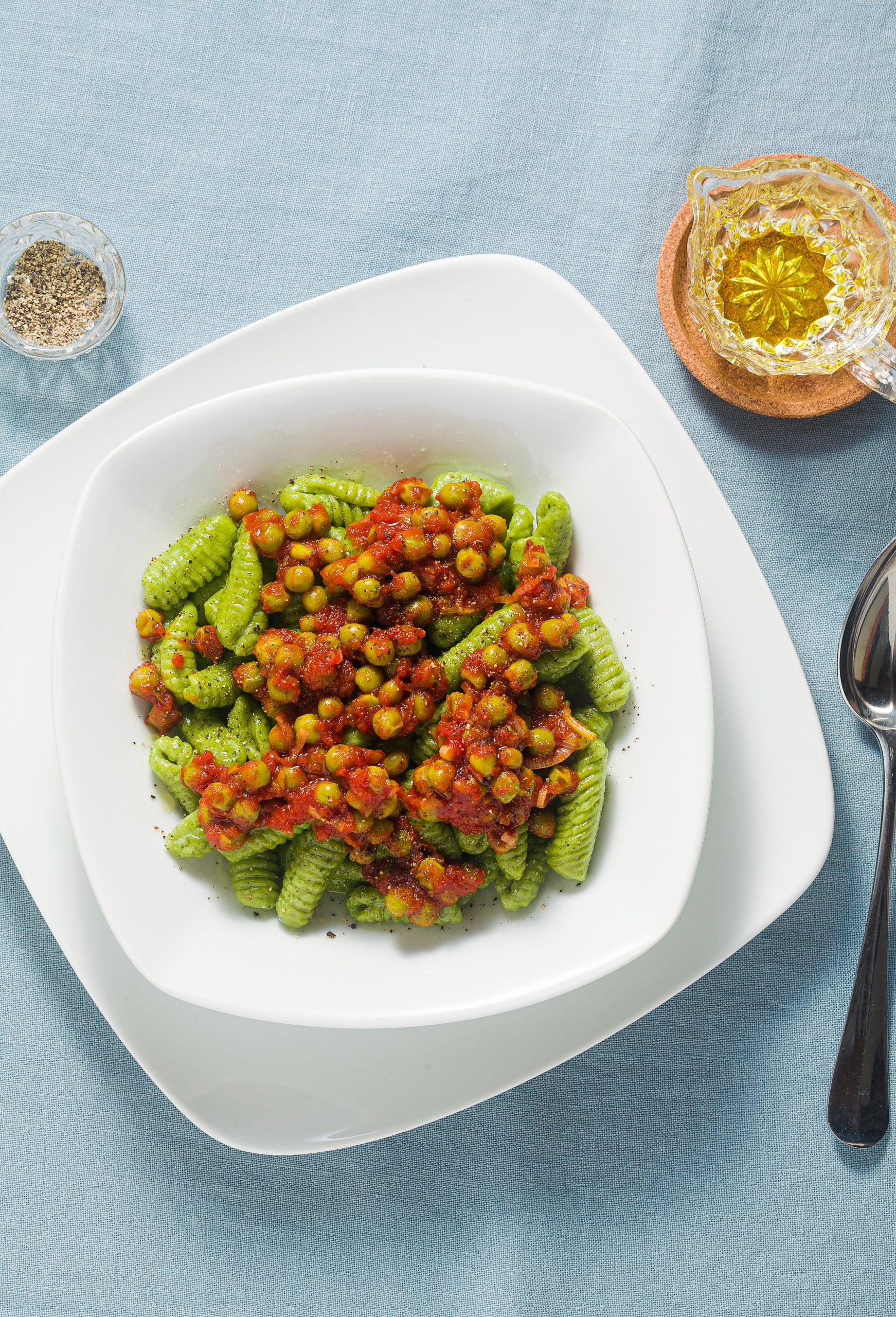 Recipe for Greek Peas in Tomato Sauce