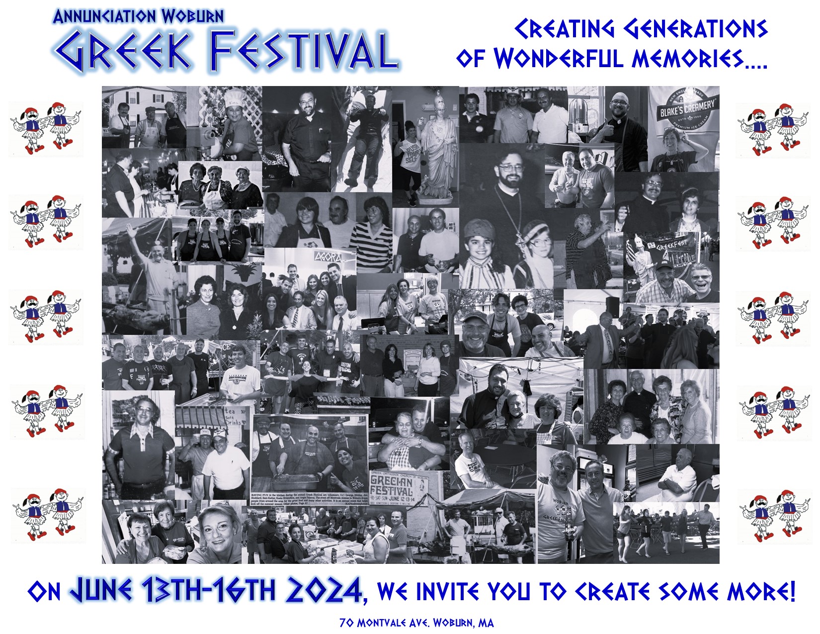 Woburn MA Greek Festival at the Annunciation of The Virgin Mary Church