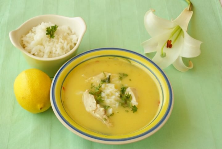 Avgolemono soup