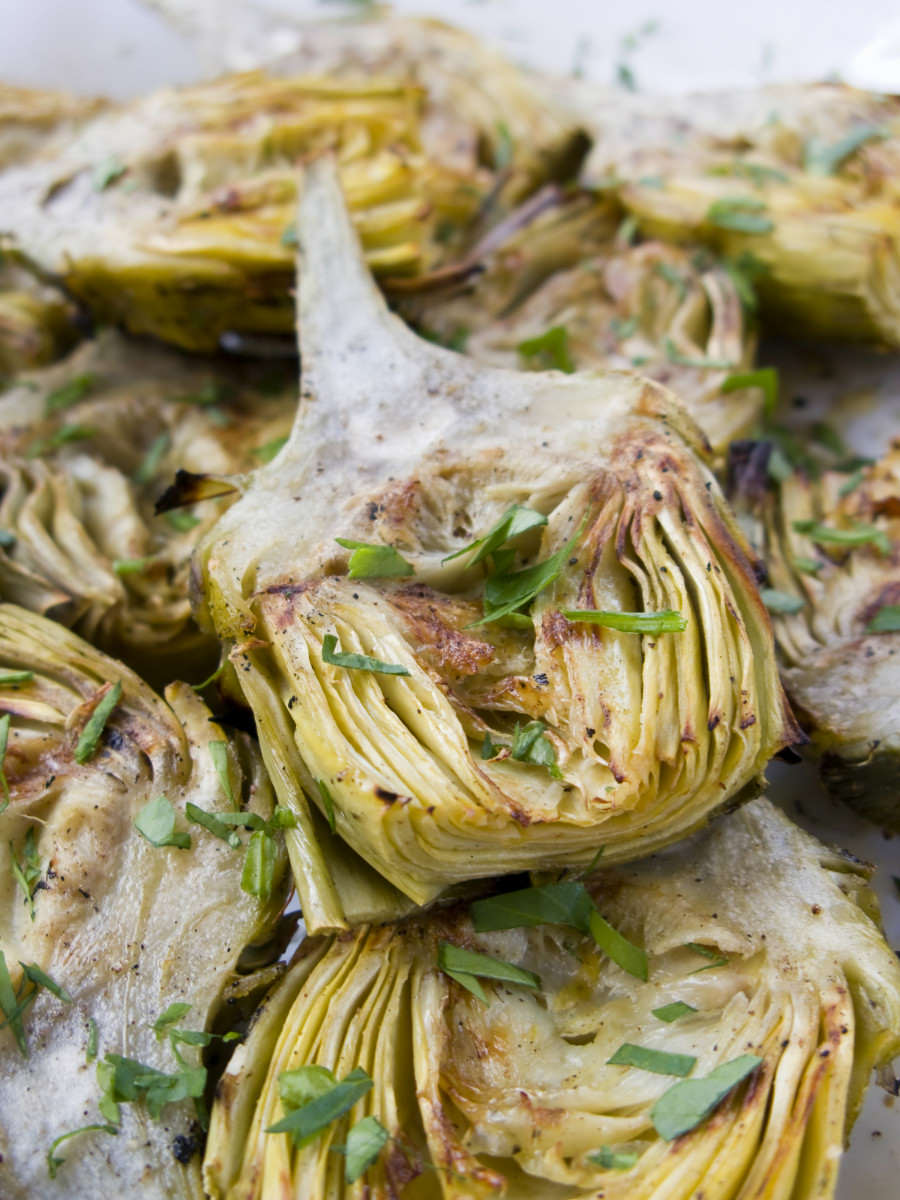 Artichoke Salad Aginares Salata Recipe