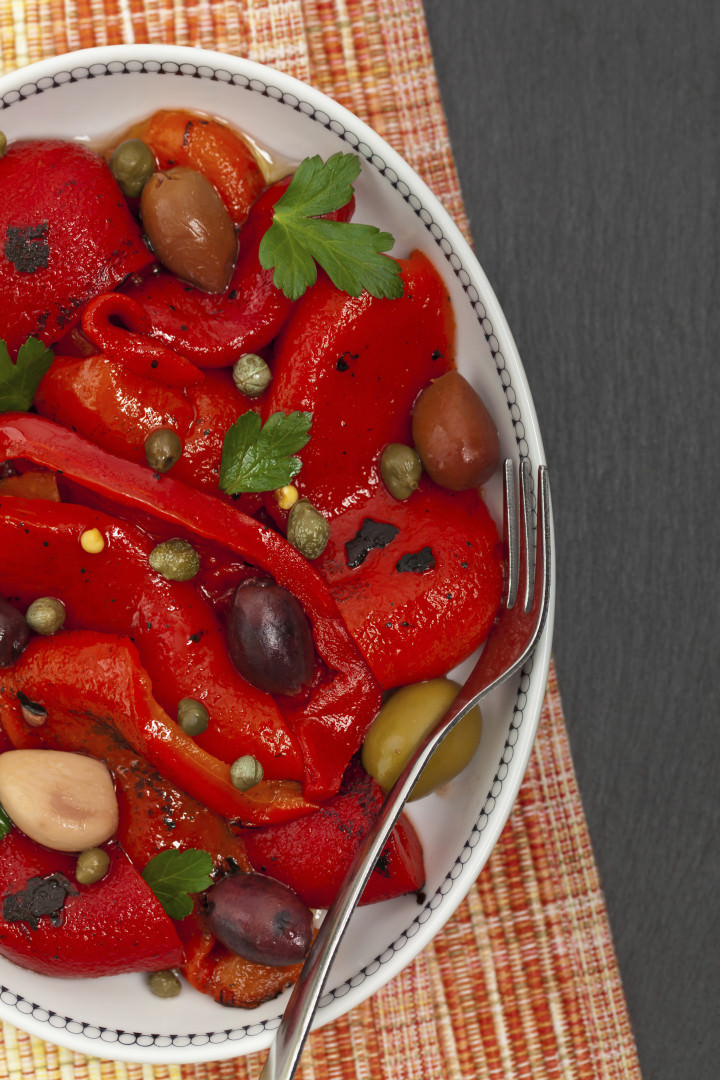 Greek Style Grilled Peppers