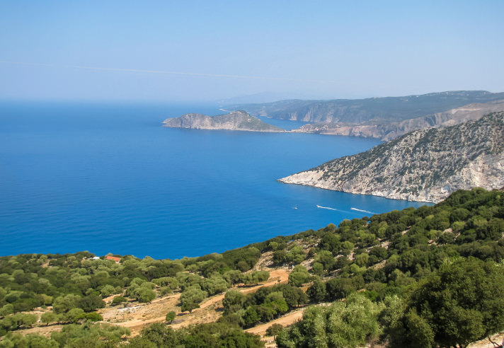 Kefalonia coastline