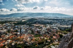 Aerial View of Athens