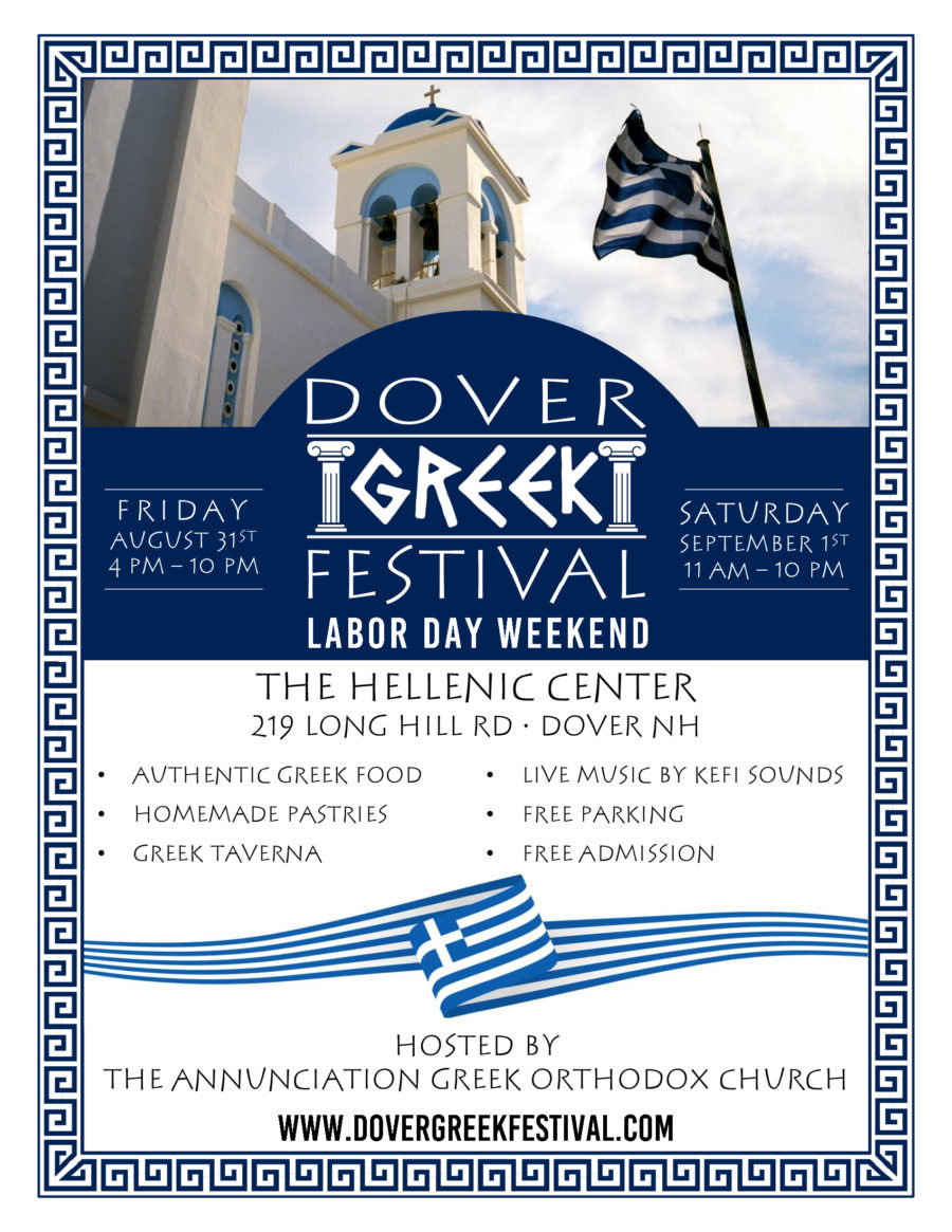Dover Nh Greek Festival 2024 Suzi Aveline