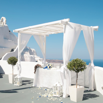 Outdoor Greek Wedding