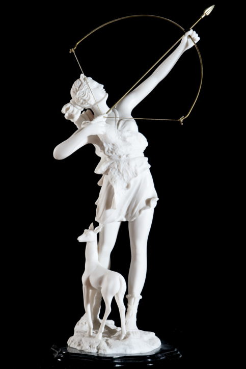 Ancient Greek Mythology Artemis Goddess Of Hunt