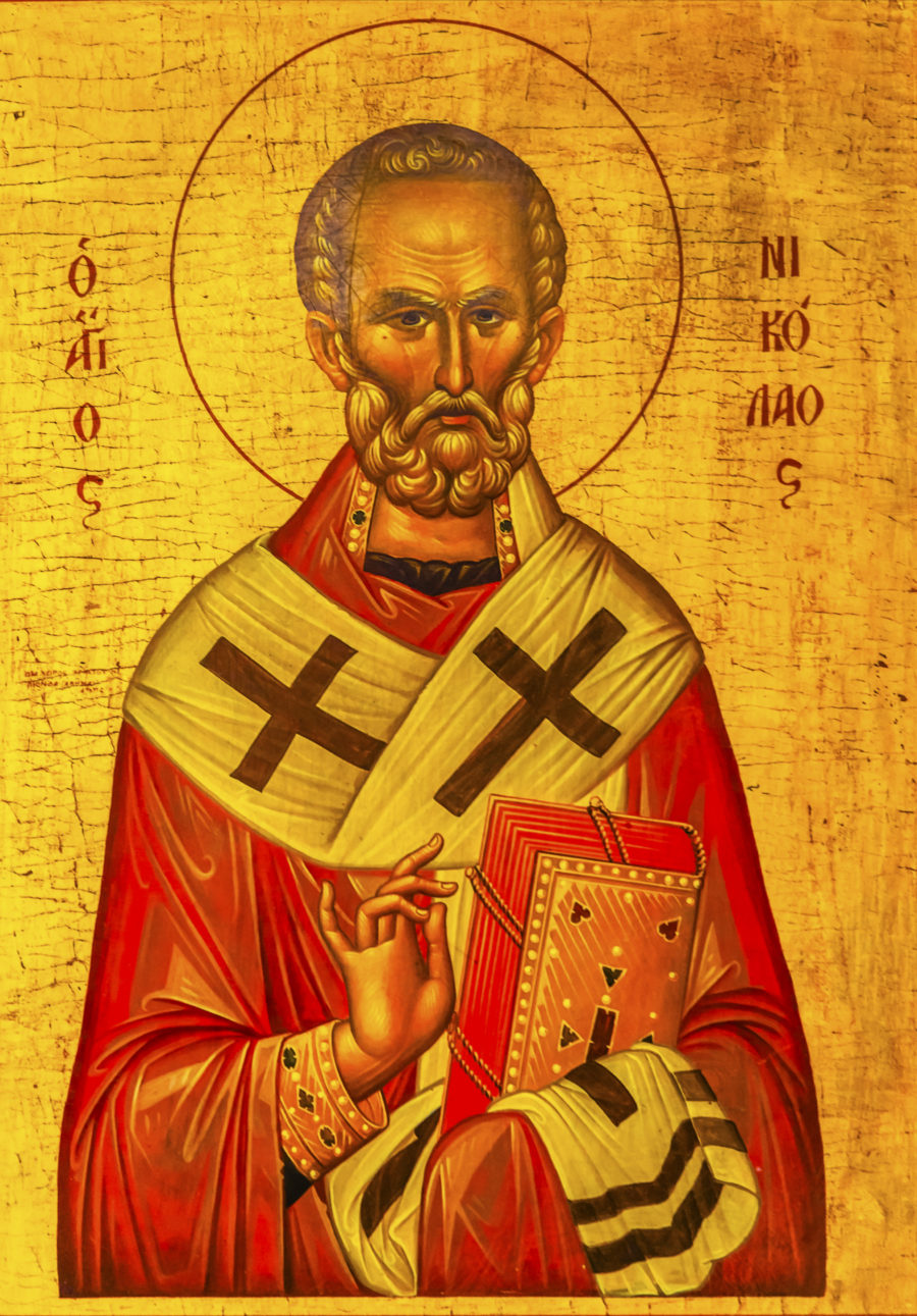 Icon Of Saint Nicholas