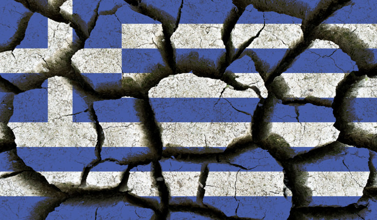 Broken Greece in World War II