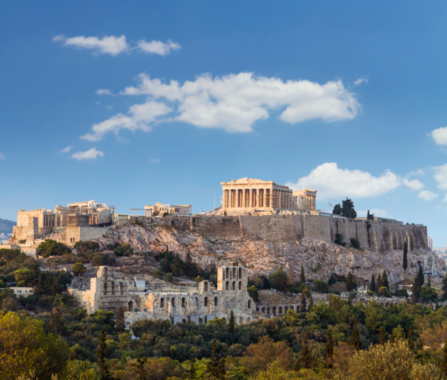 Parthenon Iconic Temple on the Acropolis