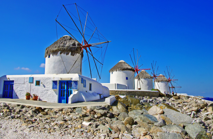 Mykonos Island,Cyclades,Greece.