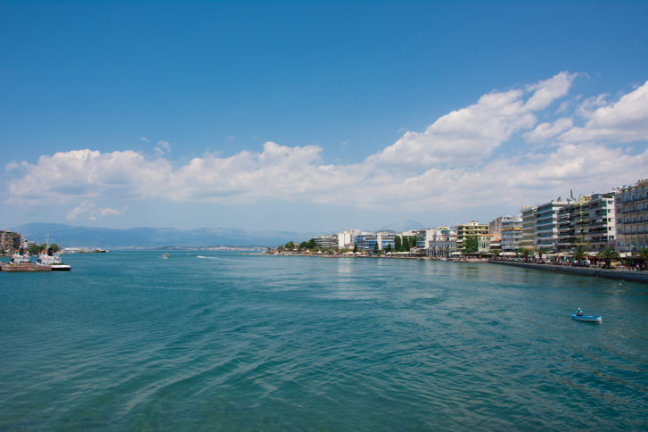 Beach of Chalkis, Greece