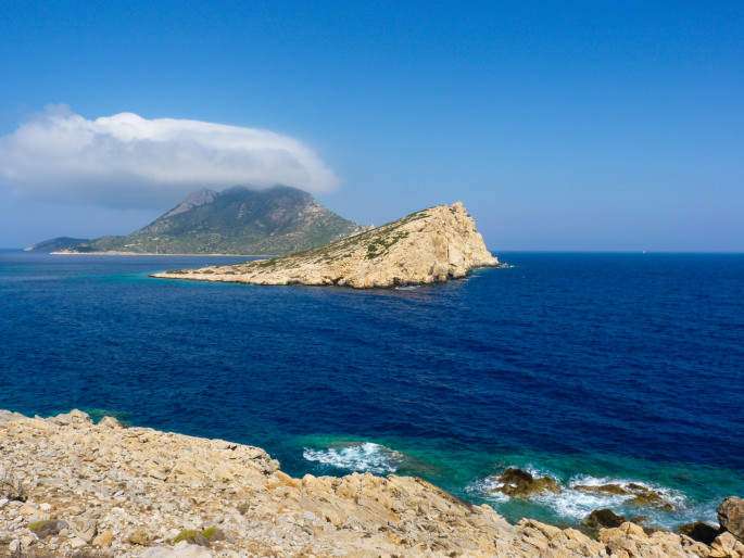 Amorgos island landscape