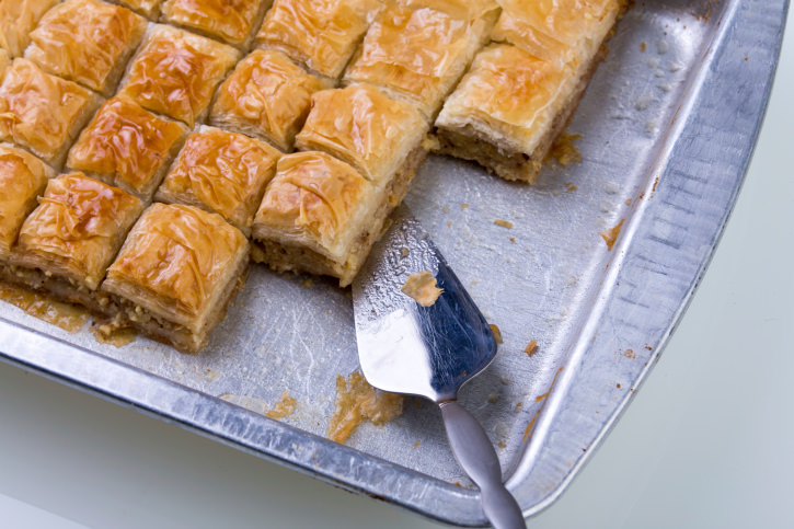 Homemade Baklava Ready to be served