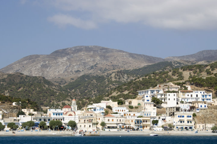 Diafani - small Greek seaside village in Karpathos