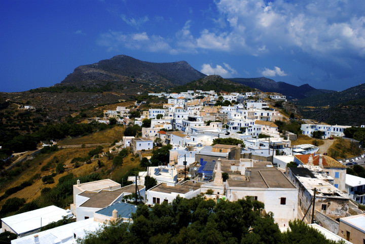 Kithira island in Aegean sea in Greece