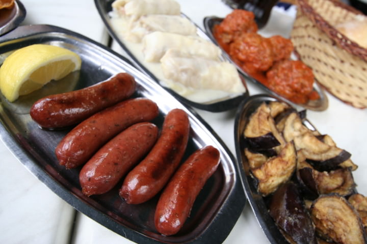 Loukanika Greek Sausage