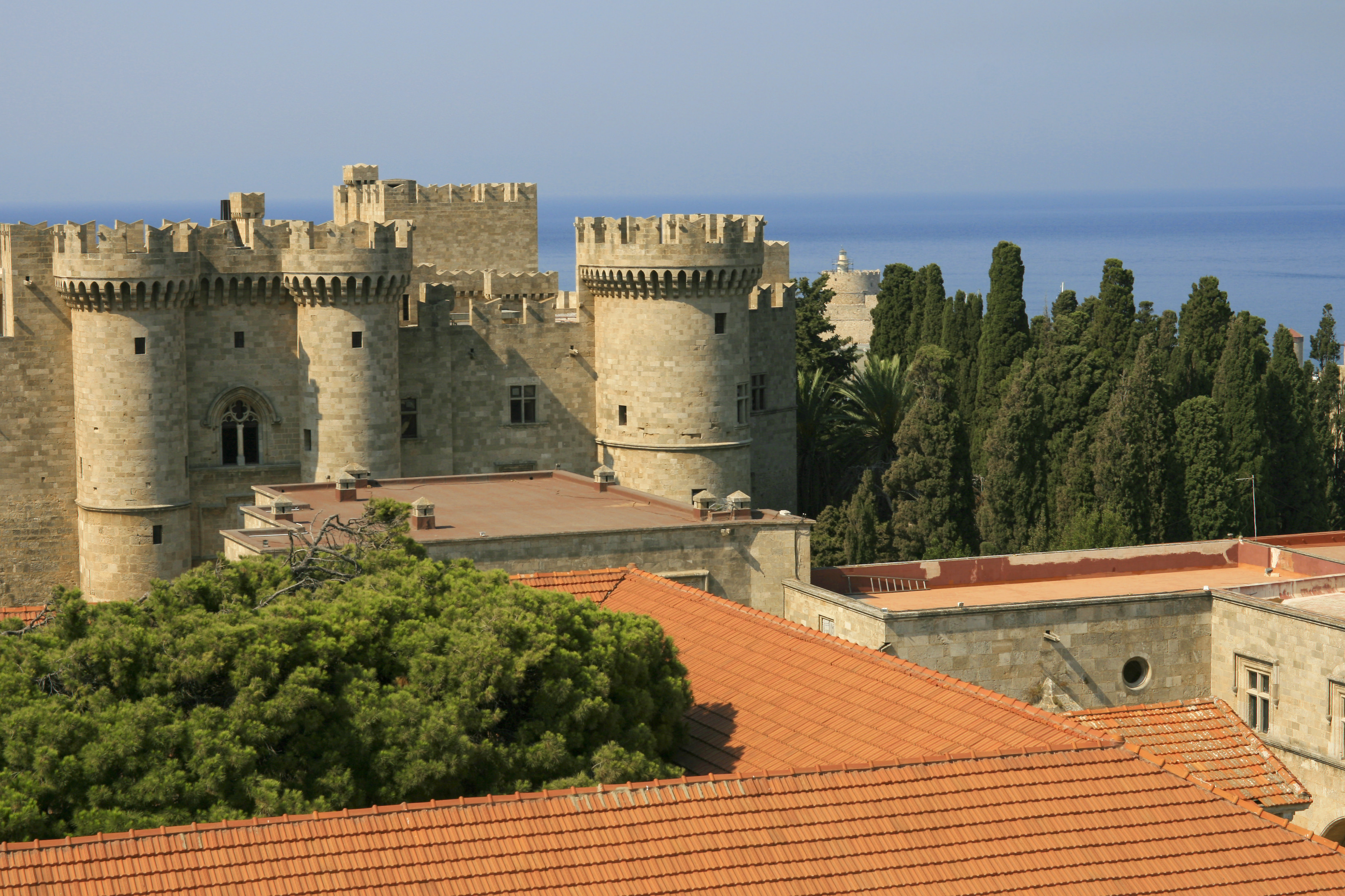 Palace of the Grand Masters, Medieval Old Rhodes Town