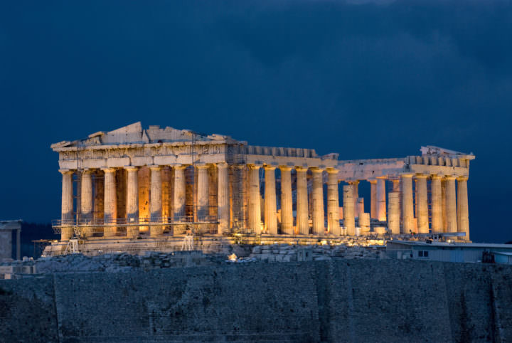 History of the Athens Acropolis