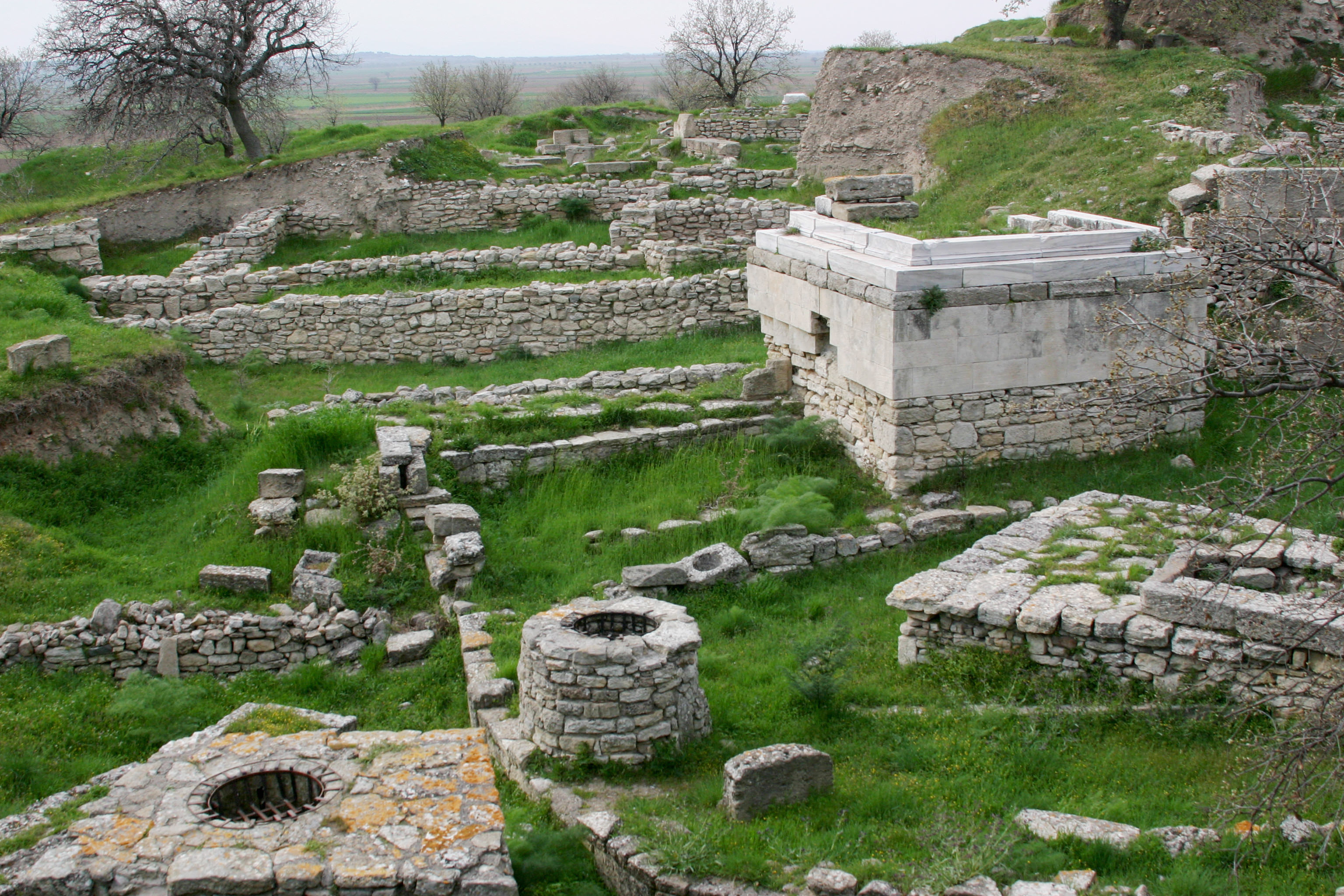 The UNESCO World Heritage Site at Troy in Turkey