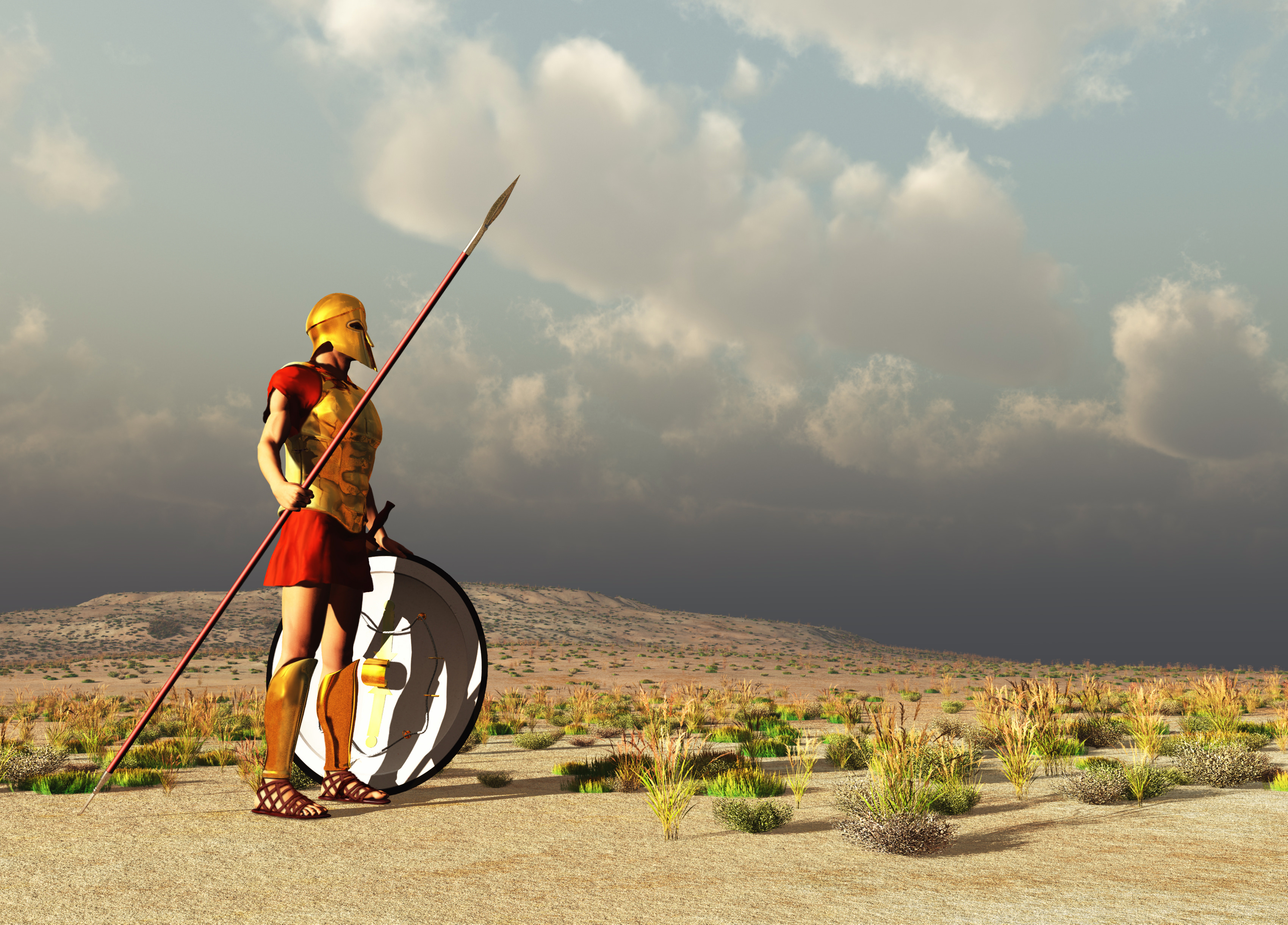 Ancient Greek warrior