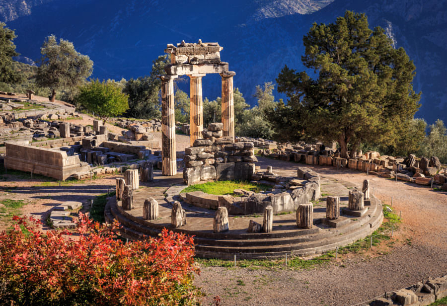 Visit the Archeological Site at Delphi