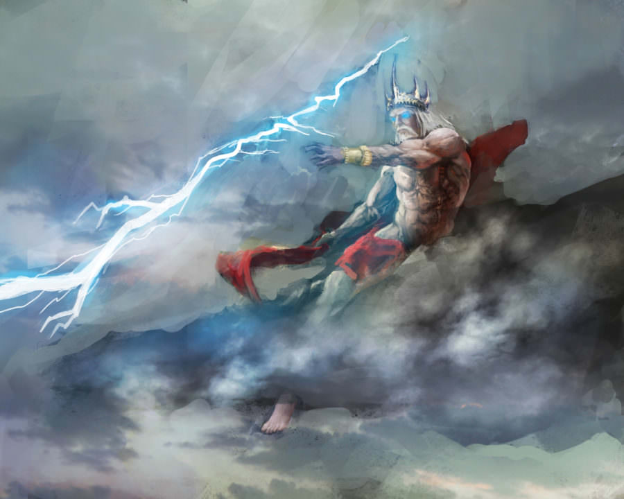 Zeus God Of Thunder: King Of The Gods- Zeus God Children - Zeus