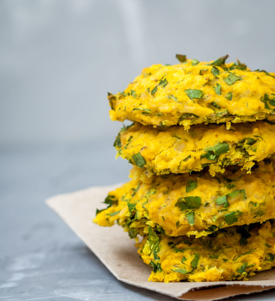 Recipe for Greek Style Chickpea Patties