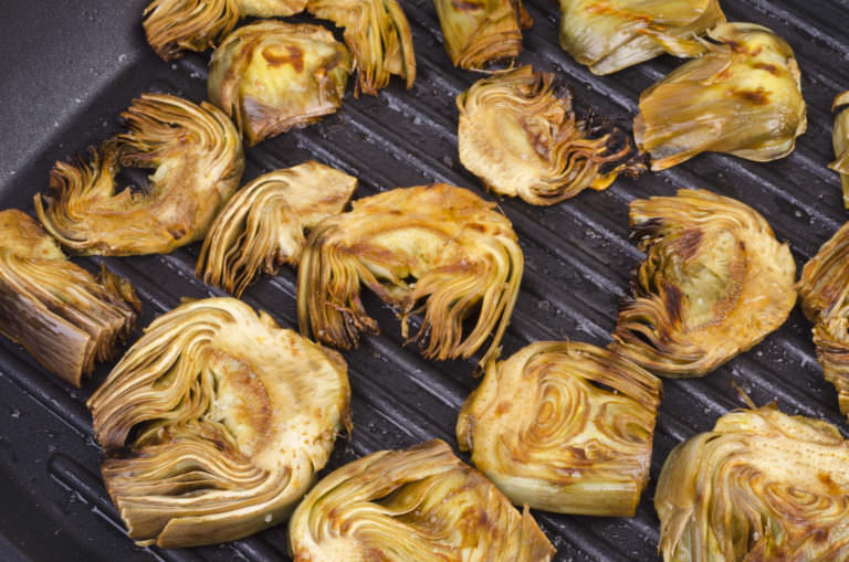 Recipe for Greek Style Grilled Artichokes