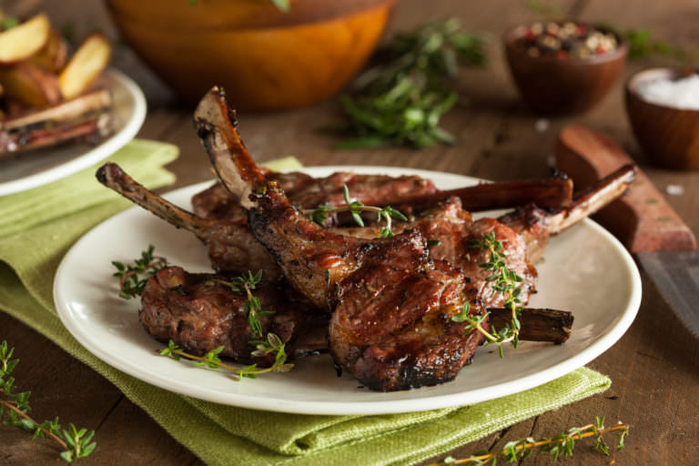 Recipe for Greek Style Braised Lamb Chops