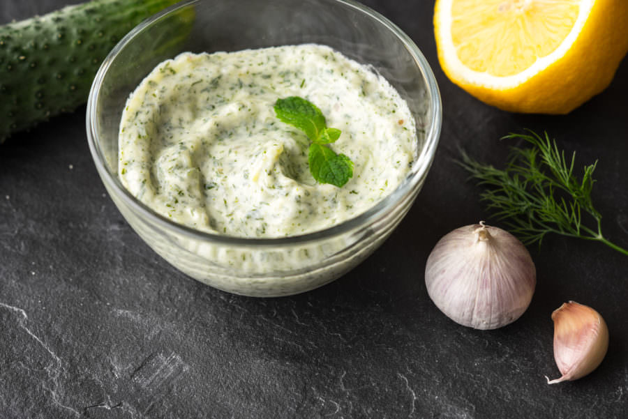 Recipe for Greek Style Yogurt Lemon Dill Sauce