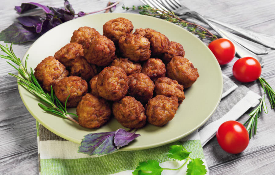 Recipe for Greek Style Lamb Meatballs