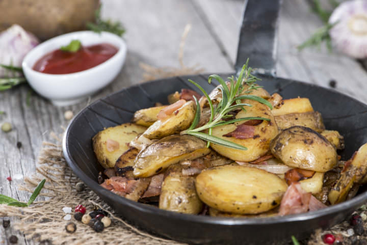 Recipe for Greek Style Potatoes With Garlic