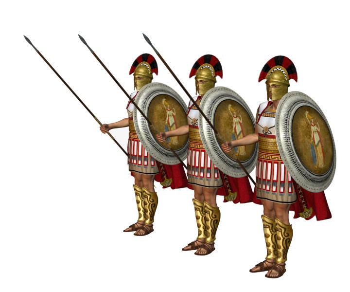 ancient greek army