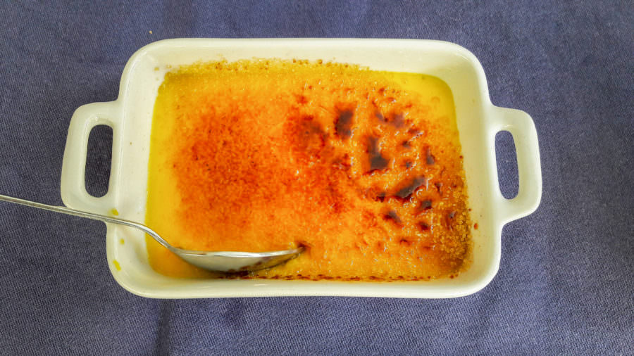 Recipe for Greek Caramel Custard