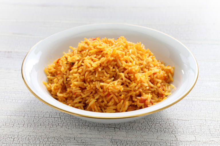 Recipe for Greek Style Rice Pilaf with Tomato Sauce
