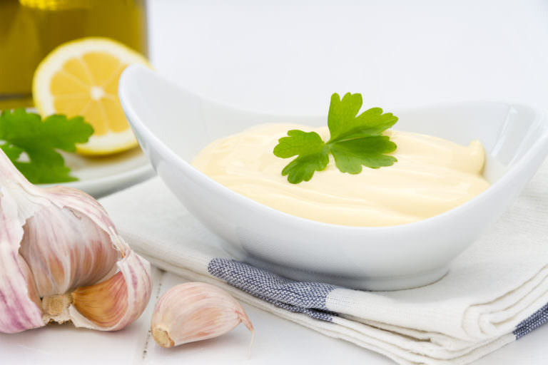 Recipe for Greek Style Garlic Mayonnaise