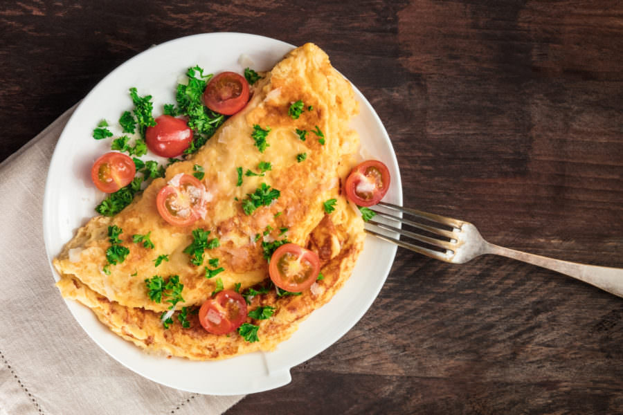 Recipe for Greek Style Country Vegetable Omelet