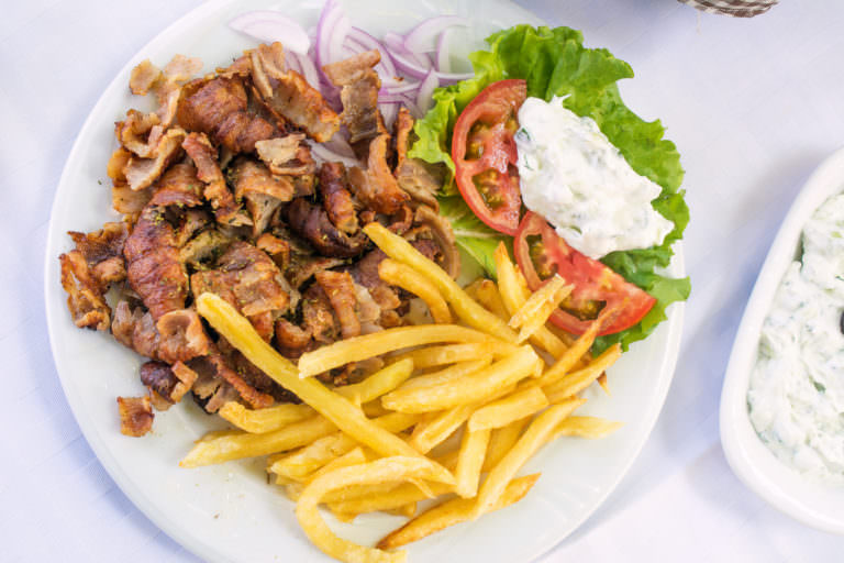 Recipe for Greek Gyro Plates