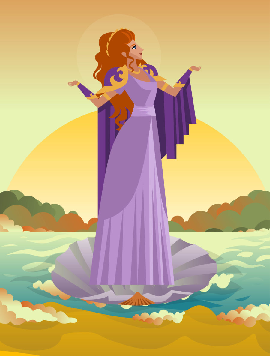 About Thalassa Greek Primordial Goddess of the Sea