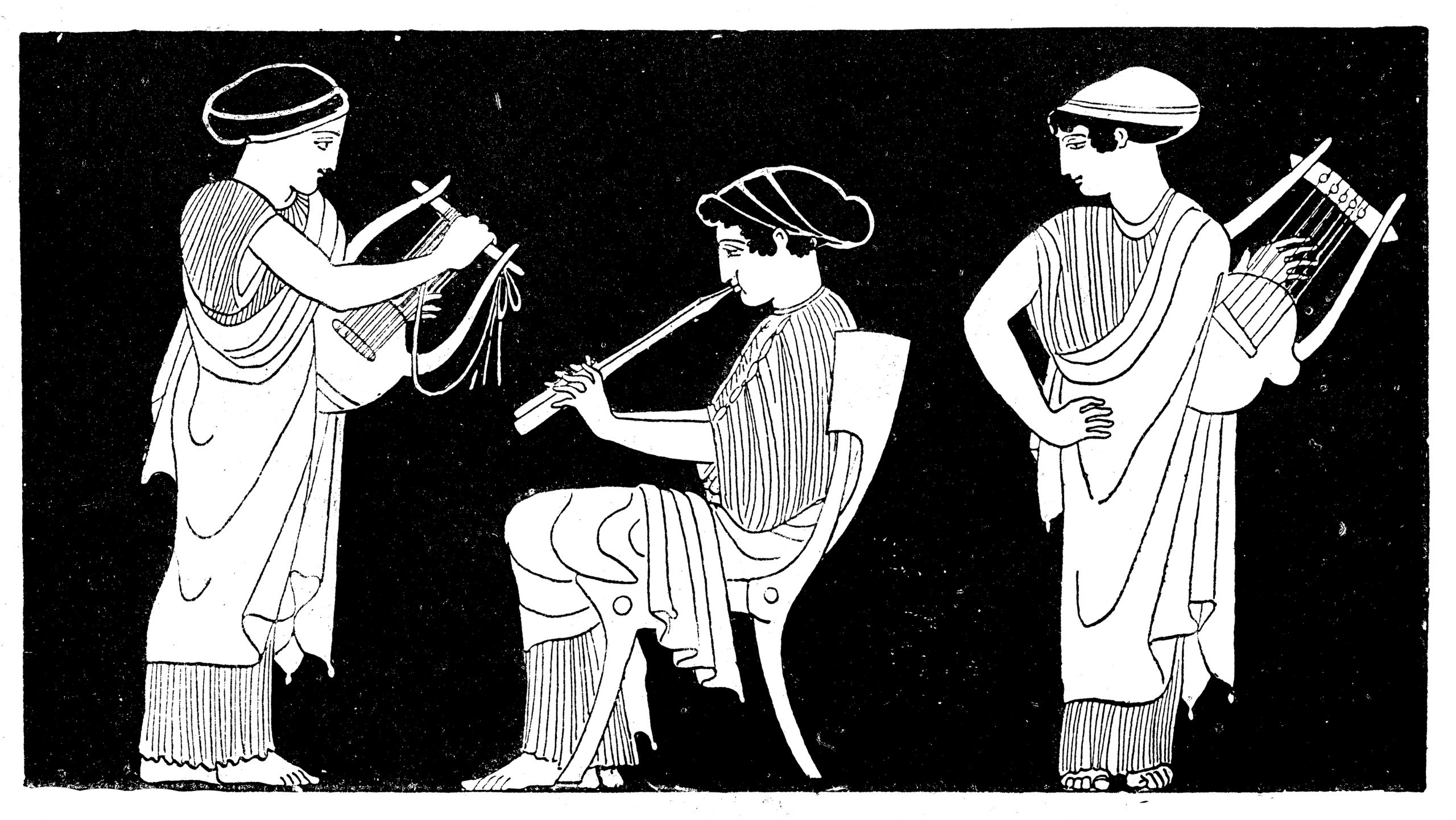 Музыканты древней Греции Орфей