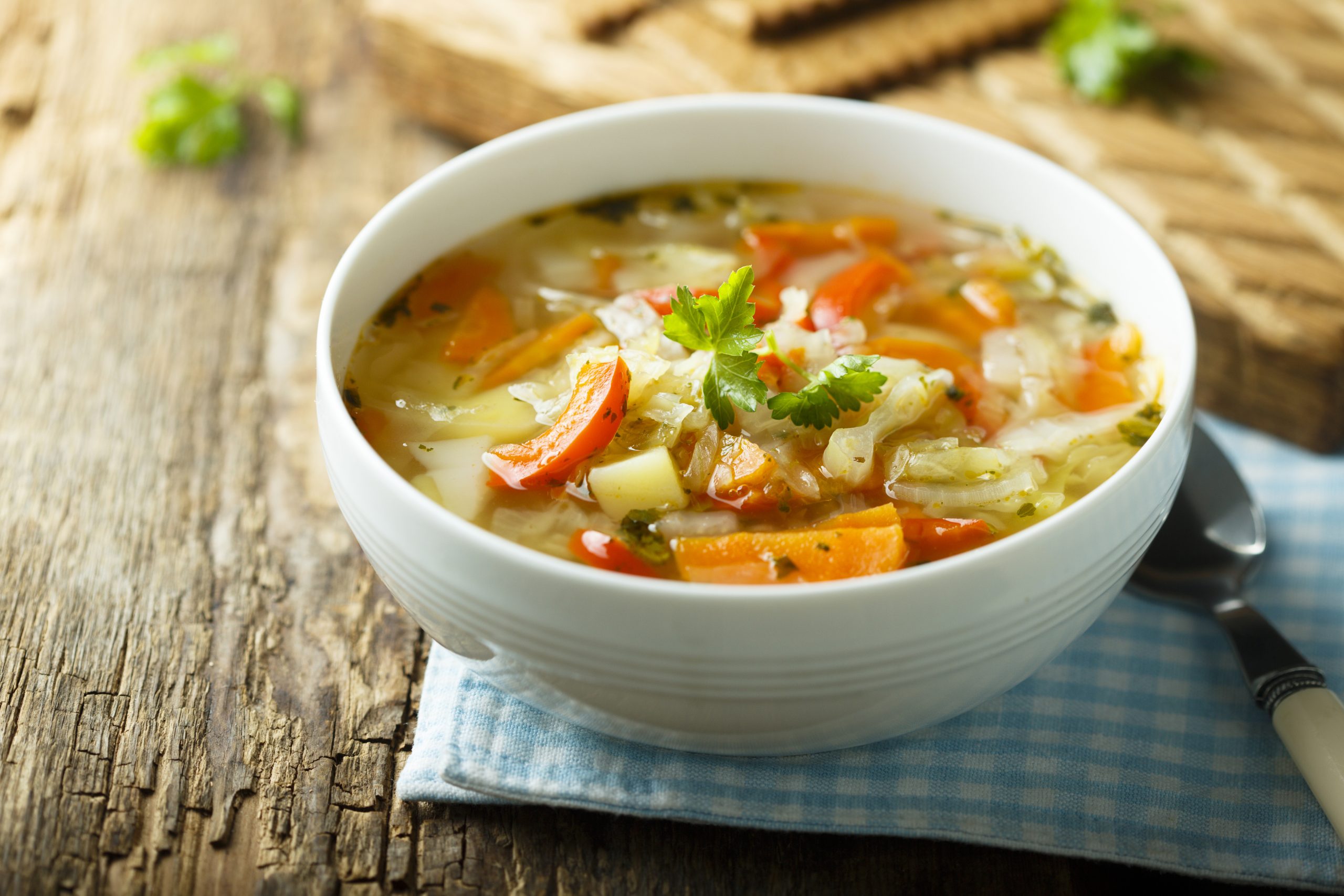 Easy Greek Inspired Vegetable Soup Recipe