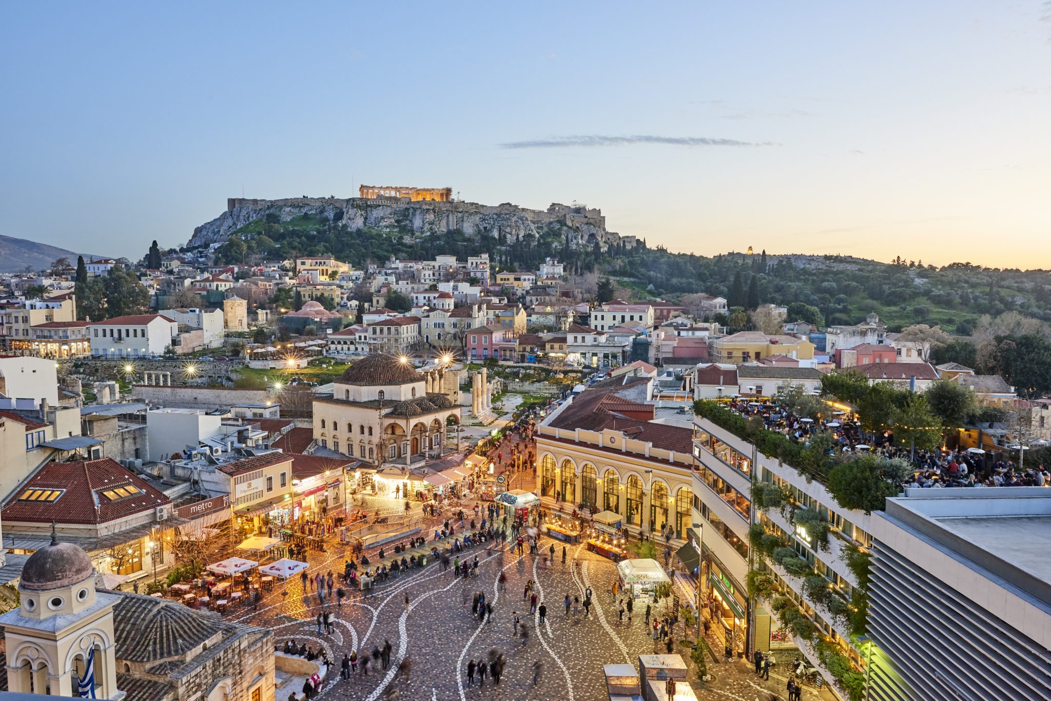 athens free city tour